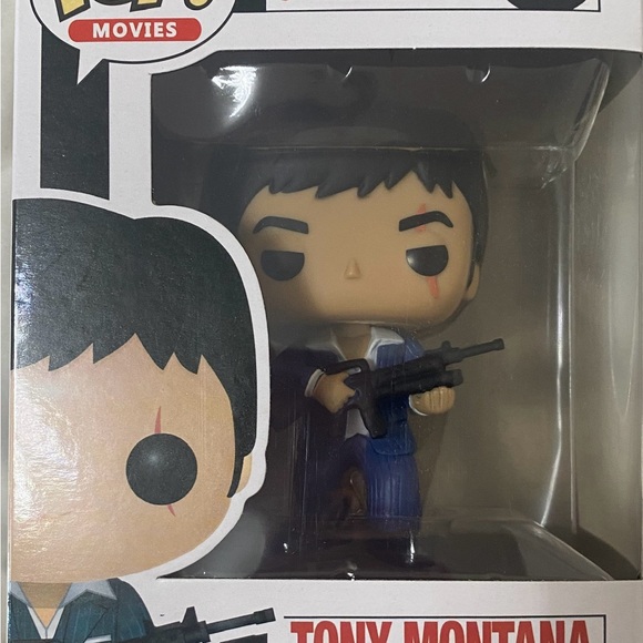 Funko Pop Movies Figure with Blue Suit